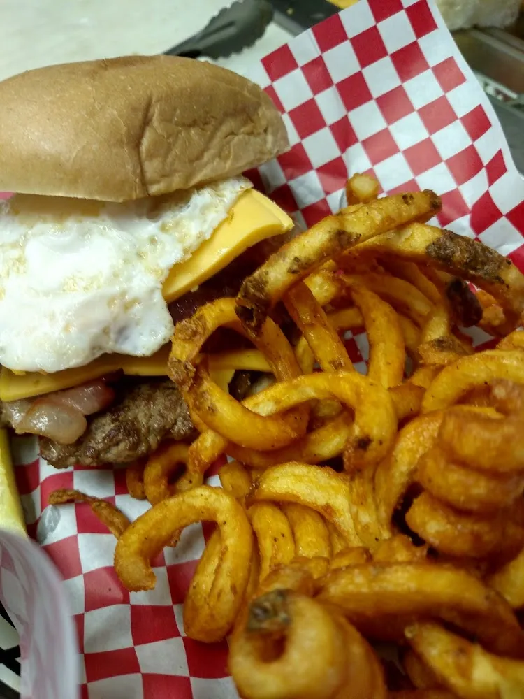 Bacon Cheeseburger with Egg